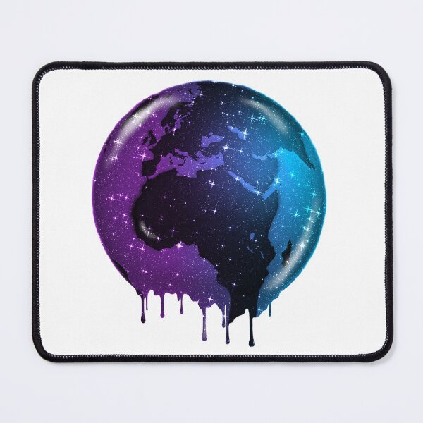 Item preview, Purple Blue Earth Planet Dripping Chocolate Galaxy designed and sold by Jolly-Yosei.