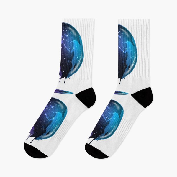 Item preview, Purple Blue Earth Planet Dripping Chocolate Galaxy designed and sold by Jolly-Yosei.