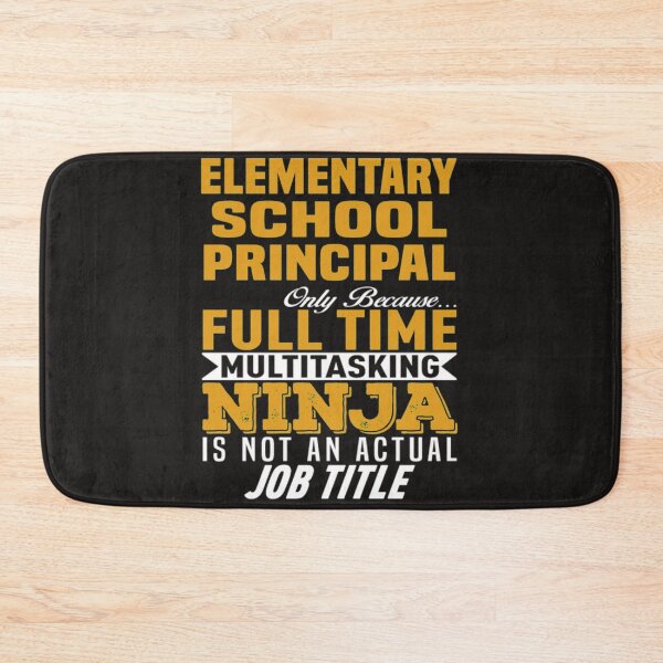 Item preview, Elementary school principal full time job title designed and sold by Themngocbao.