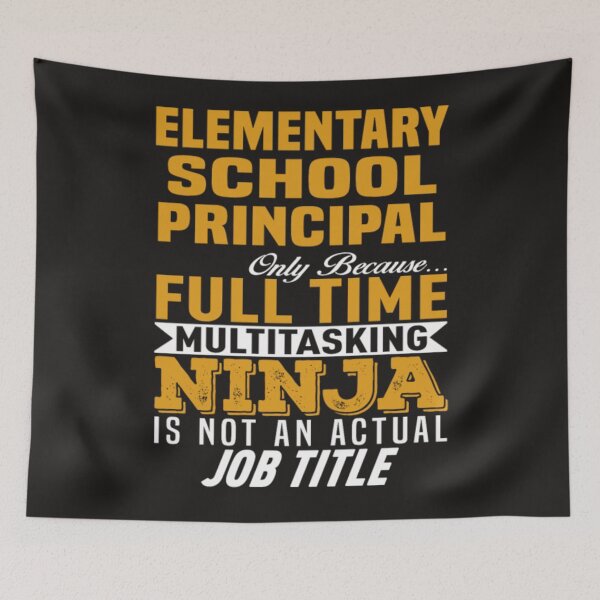 Item preview, Elementary school principal full time job title designed and sold by Themngocbao.