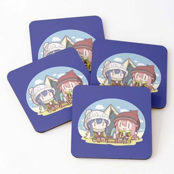 Item preview, Rin _amp_ Nadeshiko  Yuru Camp (Laid-Back Camp)   designed and sold by ROBINSON-CA.