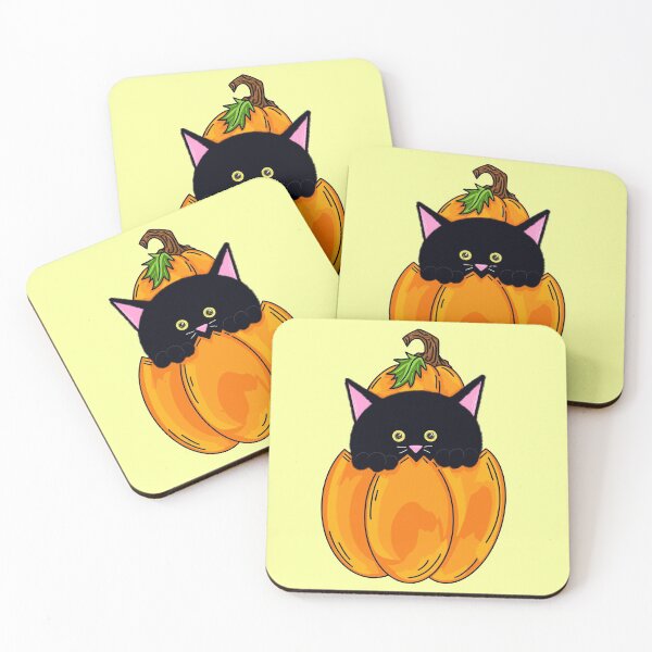 Item preview, Kitten In Pumpkin  designed and sold by missmann.