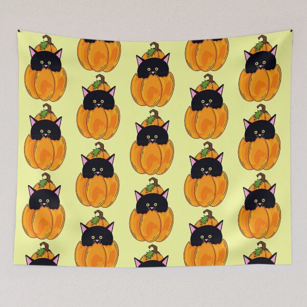 Item preview, Kitten In Pumpkin  designed and sold by missmann.