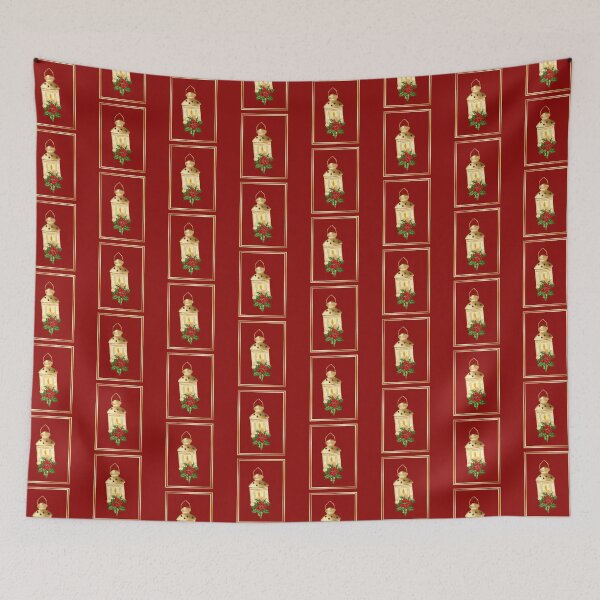 Item preview, Edwardian Christmas Candle  designed and sold by Starlett Designs.
