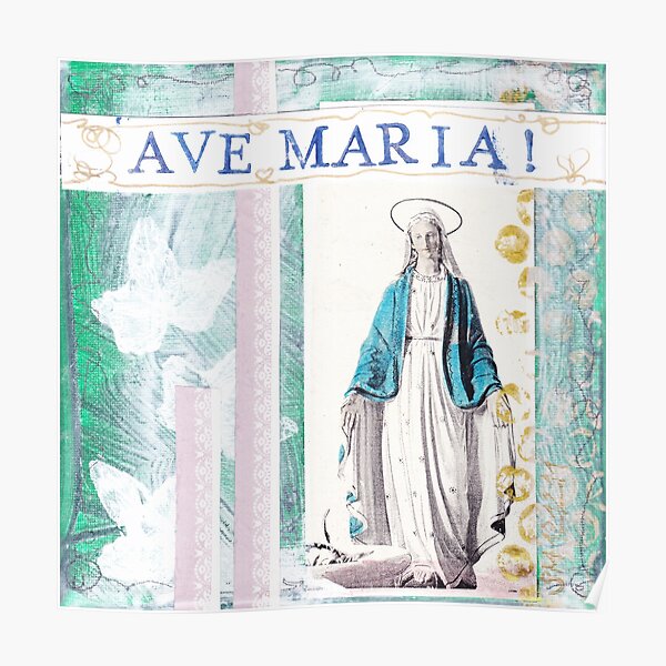 AVE Maria Poster