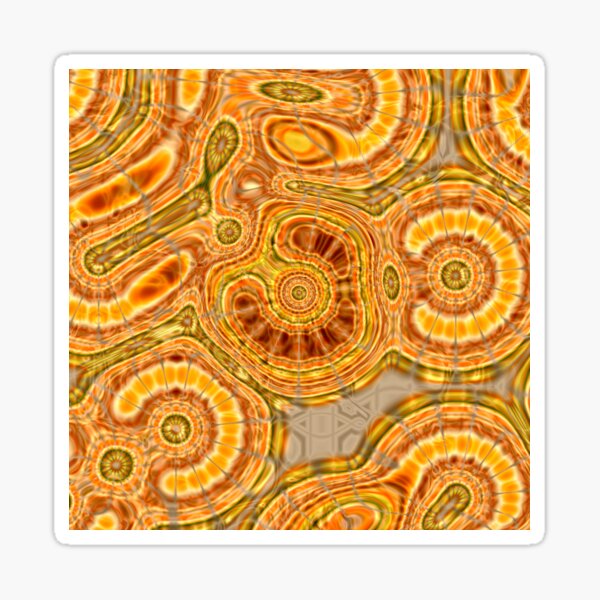 Digital Mitosis 8 Sticker