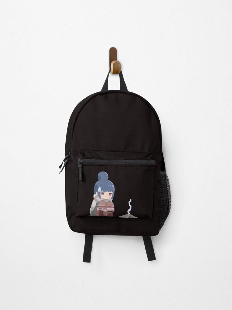 Thumbnail 1 of 3, Backpack, Yuru Camp - Campfire Rin   designed and sold by ROBINSON-CA.