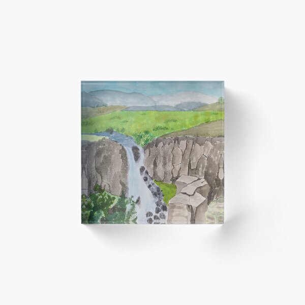 Artikelvorschau, North Clear Creek Falls entworfen und verkauft von WallaceColor.