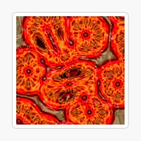 Digital Mitosis 13 Sticker