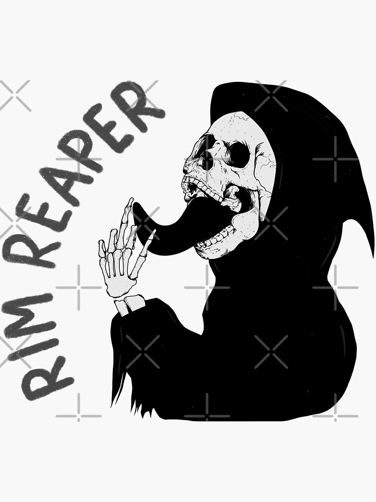 Rest When Dead - Jacked Reaper 1 Tee - Black