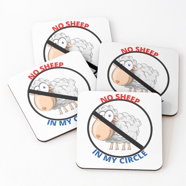 Item preview, No Sheep in My Circle Funny  designed and sold by Shane Sites.