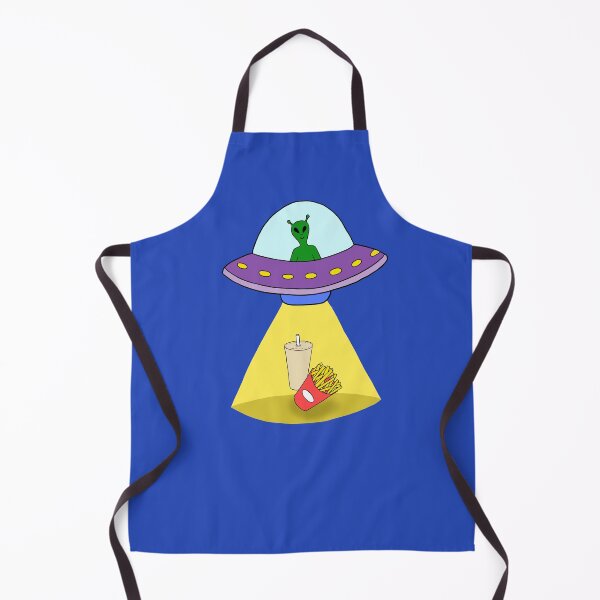Item preview, Ufo Abducting Junk Food designed and sold by Lizzamour.