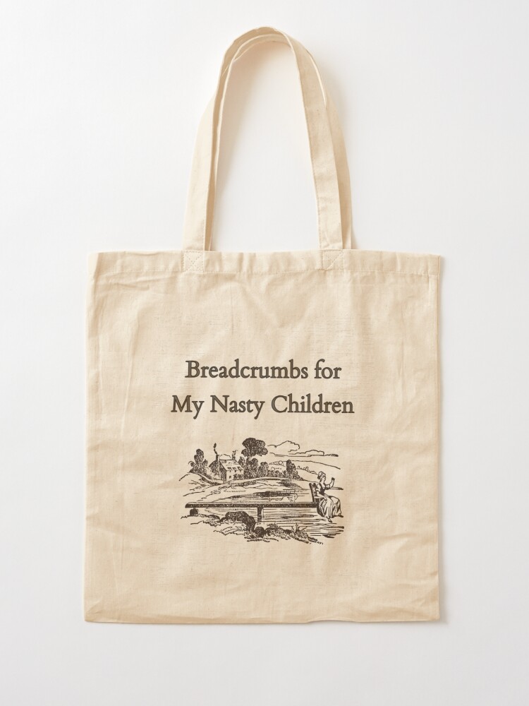 Alternate view of BREADCRUMBS FOR MY NASTY CHILDREN Merch Tote Bag