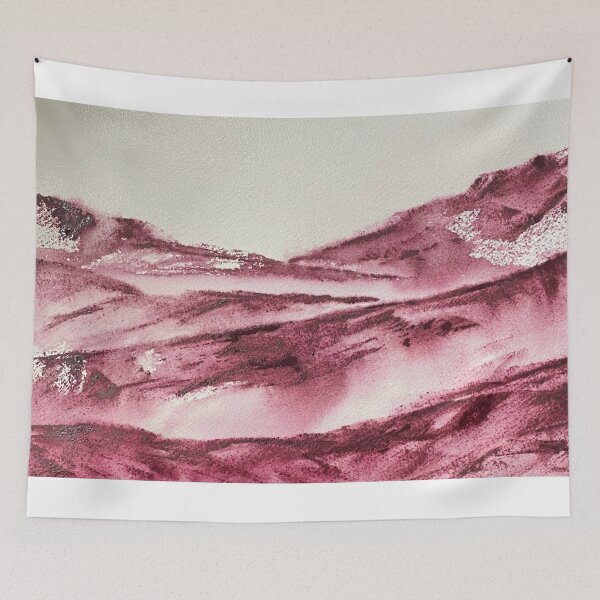 Item preview, Purple Mountains designed and sold by watercolorleah.