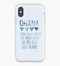 Vinilo o funda para iPhone Ohana significa familia
