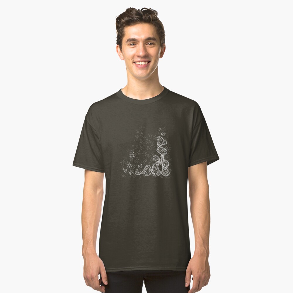 tRNA (transfer RNA) structure - white Classic T-Shirt