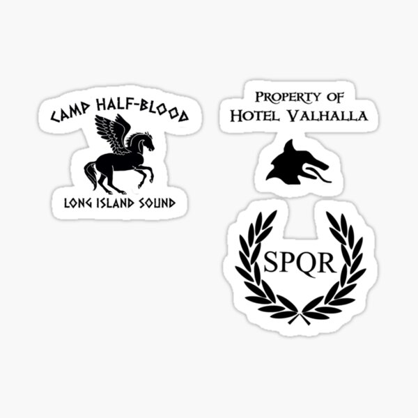 Rick Riordan Logo's Sticker