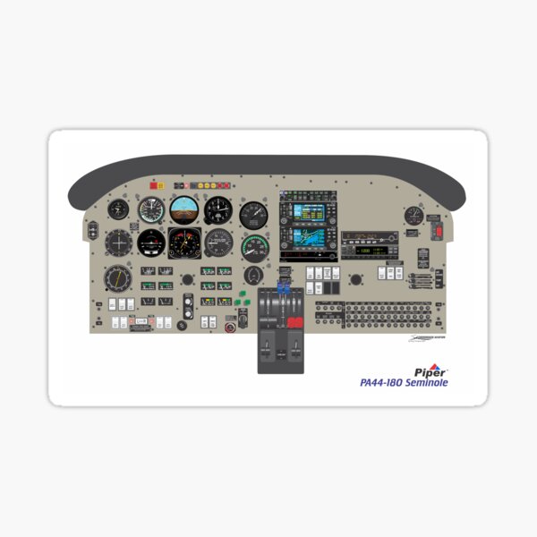 Item preview, Piper PA44 Seminole panel designed and sold by GregThompson.