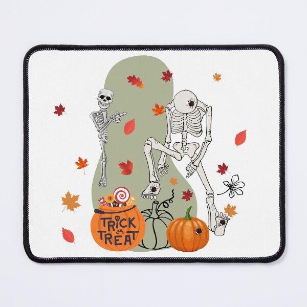 Item preview, Skeleton Trick Or Treating Pattern For Halloween Fans - Cute Halloween designed and sold by Vero De.