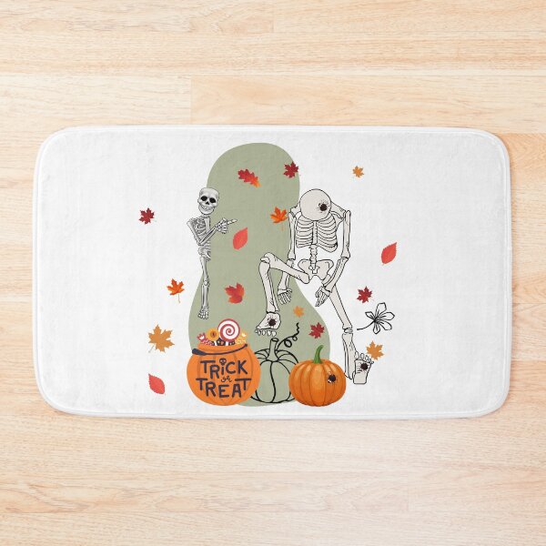 Item preview, Skeleton Trick Or Treating Pattern For Halloween Fans - Cute Halloween designed and sold by Vero De.