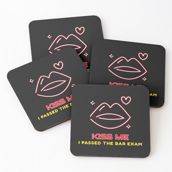 Item preview, KISS ME! I PASSED THE BAR EXAM designed and sold by BestCoolStuff.