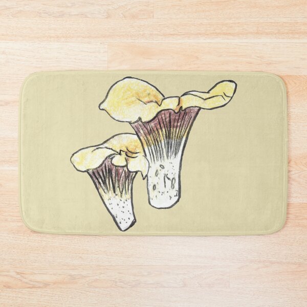Item preview, Chanterelle Mushrooms designed and sold by VillainousArtCo.