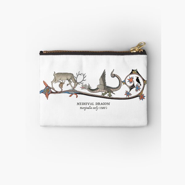 Item preview, Medieval Dragon fighting a Stag designed and sold by ebrawne.