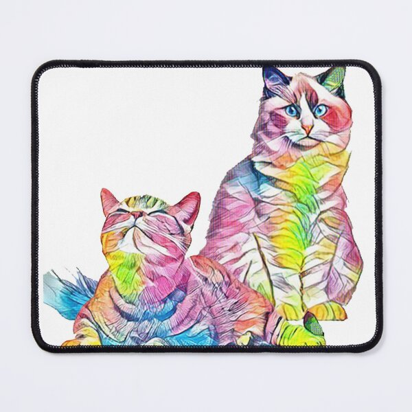 Item preview, Color Cats designed and sold by Mood Dogs Studio.