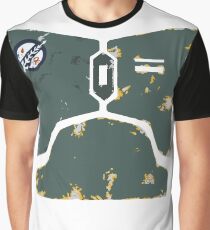 Boba Fett chestplate design Graphic T-Shirt