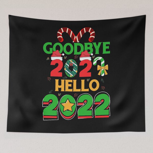 Item preview, goodbye 2021 hello 2022 designed and sold by angelusdark.