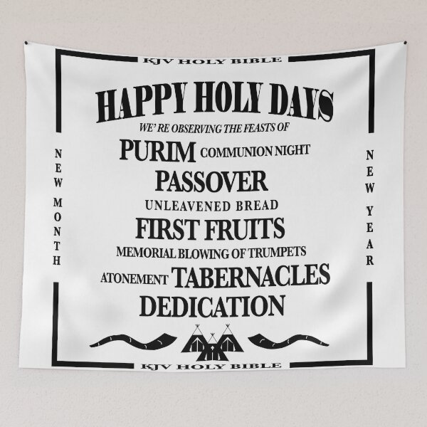 Item preview, Happy Holy Days - Hebrew Israelite designed and sold by Yashra  Clothing.