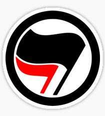 antifa logo Sticker