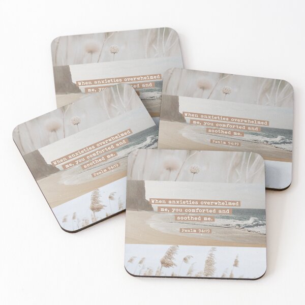 Item preview, Psalm 94:19 designed and sold by Paper Bee Gift Shop.