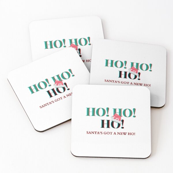 Item preview, Ho Ho Ho Santas Got A New Ho Funny Christmas Santa Xmas Santas Favorite Ho designed and sold by CarantinedChaos.