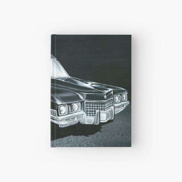1971 Cadillac Hearse Hardcover Journal