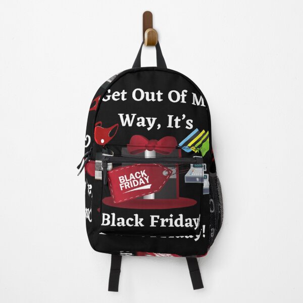 Item preview,  Black Friday Sale-Get Out Of My Way-White Text designed and sold by Trendi61.