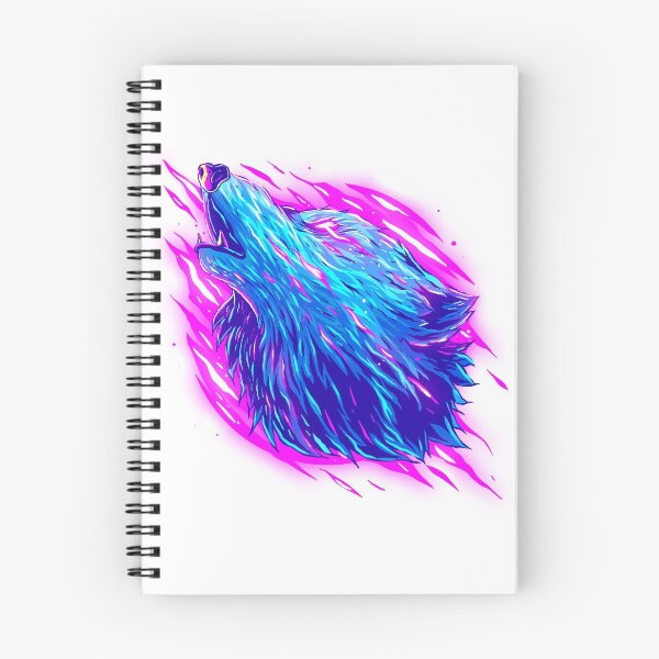 Item preview, Illustrated Colorful Abstract Wolf designed and sold by DIYarts.