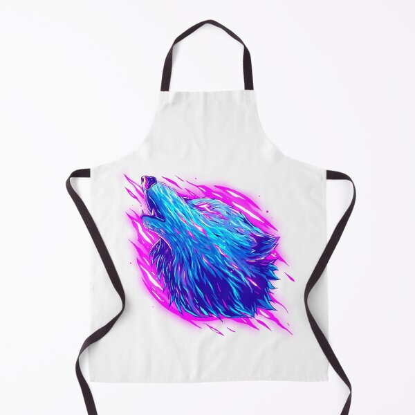 Item preview, Illustrated Colorful Abstract Wolf designed and sold by DIYarts.