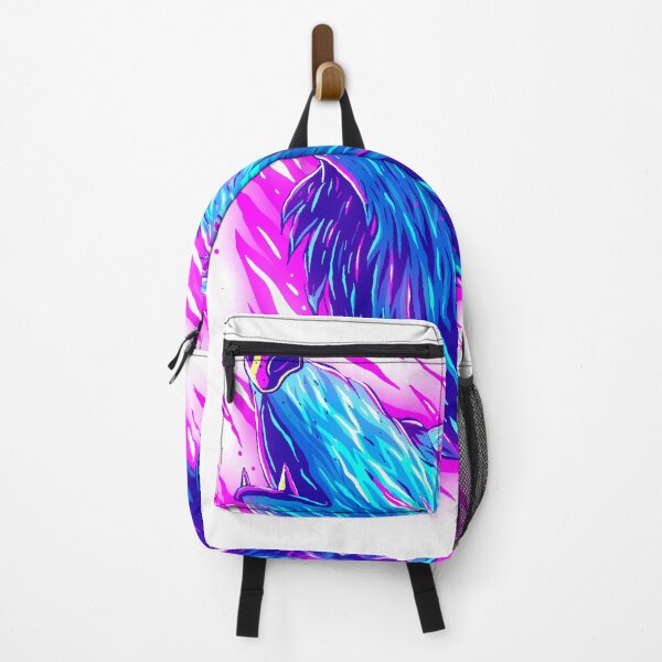 Item preview, Illustrated Colorful Abstract Wolf designed and sold by DIYarts.