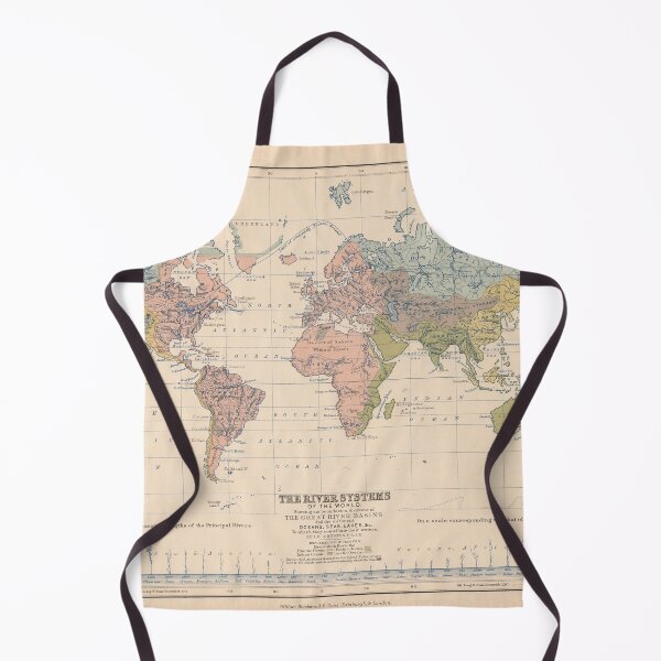 Item preview, River Systems of the World in 1852 by Alexander Keith Johnston designed and sold by ganje.