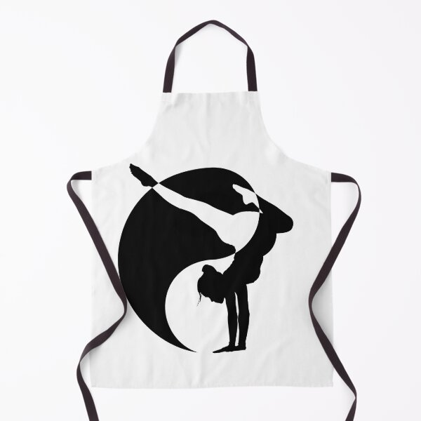 Item preview, Yoga Pose in Yin Yang designed and sold by whosedream.