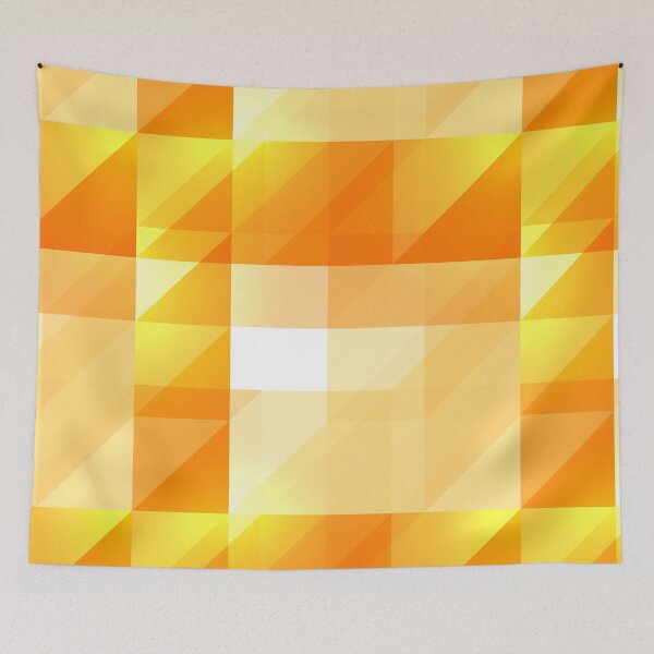 Item preview, PATTERN | GEOMETRIC SQUARES yellow designed and sold by MARDEM MOURA.