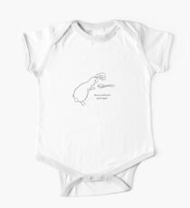Bunny is eating his good supper. One Piece - Short Sleeve