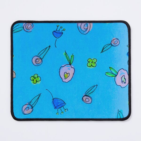 Item preview, Flower Medley-Blue designed and sold by Designs By YL.