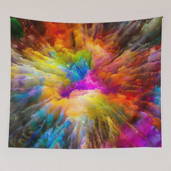 Item preview, Fantasy Color explosion Powder Paint explodes. designed and sold by Abstractdiva.