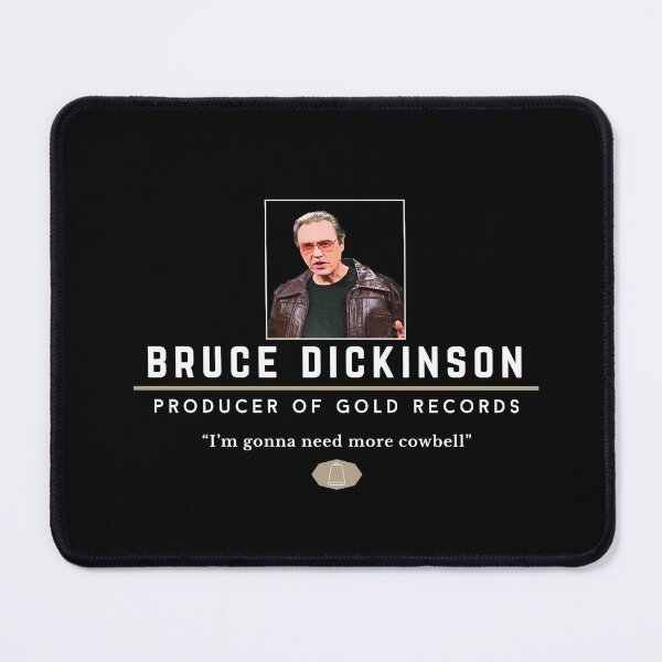 Item preview, Bruce Dickinson - Producer of Gold Records designed and sold by Primotees.