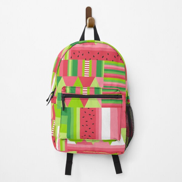 Item preview, Watermelon inspired medley of patterns designed and sold by suzzincolour.