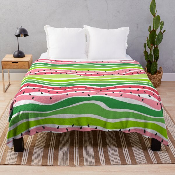 Item preview, Watermelon inspired abstract squiggles with seeds designed and sold by suzzincolour.