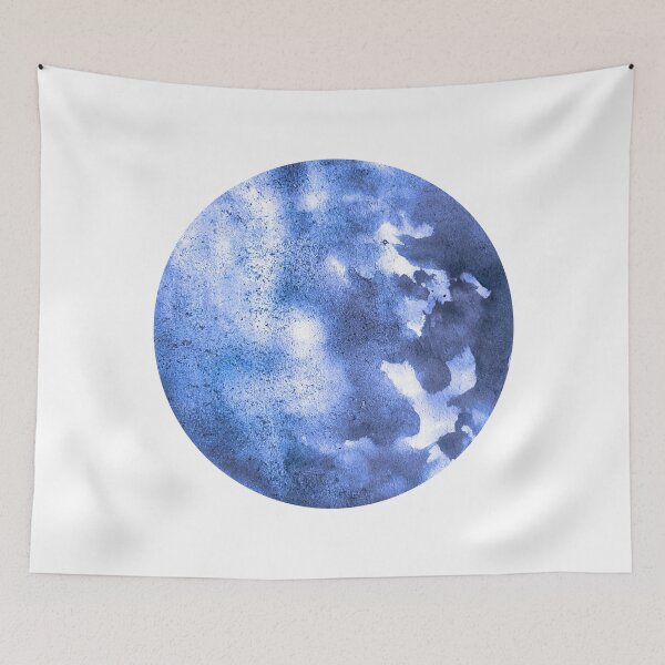 Item preview, Watercolour Moon Magic - Once in a Blue Moon designed and sold by NikolaT23.