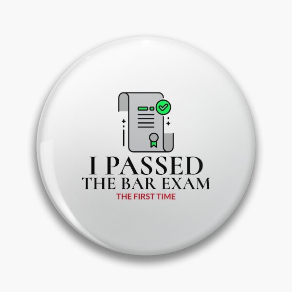 Item preview, I PASSED THE BAR EXAM "THE FIRST TIME" SHIRT GIFT IDEA designed and sold by BestCoolStuff.